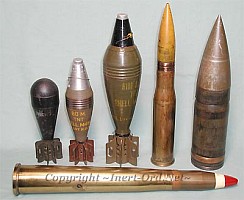 Mortar Rounds & Artillery